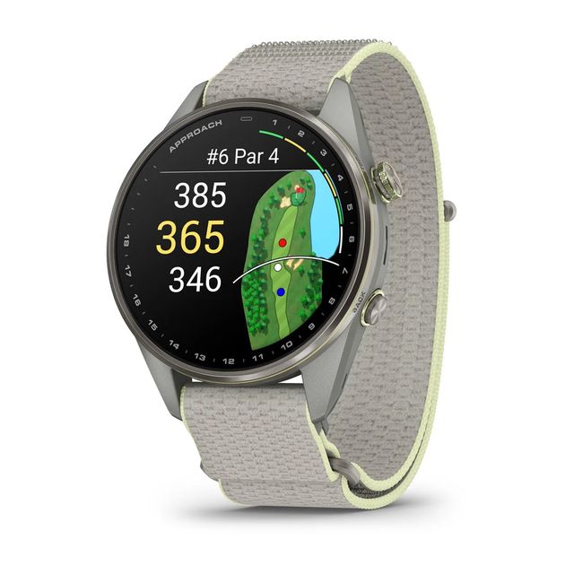 Garmin Approach S72 47mm - Silver/Lime Garmin Approach S72 47mm - Silver/Lime