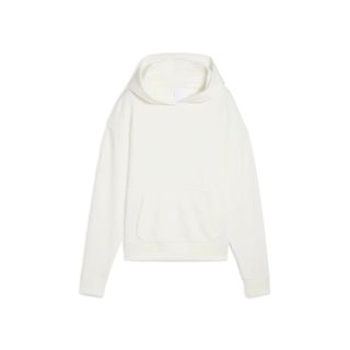 Puma Womens Cloudspun Fleece Hoodie - Warm White Puma Womens Cloudspun Fleece Hoodie - Warm White