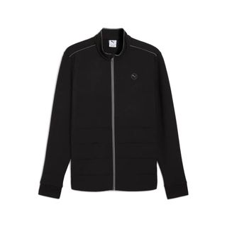 Puma Mens Cloudspun Fleece Hybrid Jacket - Black Puma Mens Cloudspun Fleece Hybrid Jacket - Black
