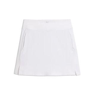 Puma Womens Cloudspun Lana Skirt 16" - White Puma Womens Cloudspun Lana Skirt 16" - White