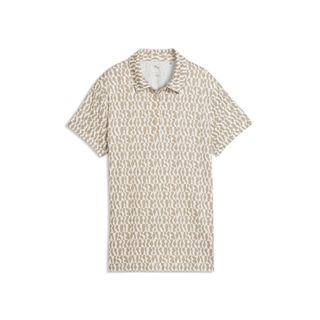 Puma Womens Cloudspun Wavey SS Polo - Ice Coffee Puma Womens Cloudspun Wavey SS Polo - Ice Coffee