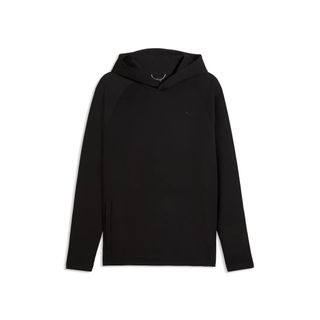 Puma Mens Cloudspun Fleece Hoodie - Black Puma Mens Cloudspun Fleece Hoodie - Black
