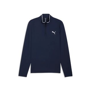 Puma Mens Cloudspun Tech ¼ Zip Tour - Deep Navy Puma Mens Cloudspun Tech ¼ Zip Tour - Deep Navy