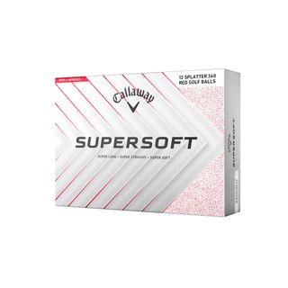 Callaway Supersoft 2025 - Red Splatter Callaway Supersoft 2025 - Red Splatter