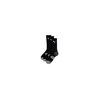 Puma Essential Crew Cut Socks 3-Pack - Black Puma Essential Crew Cut Socks 3-Pack - Black