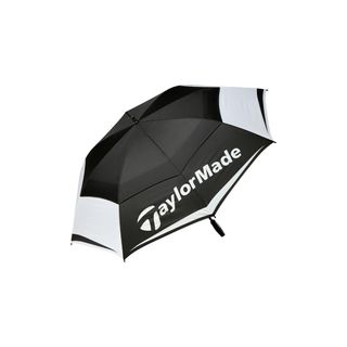 Taylormade Double Canopy Umbrella 64" - Black/White