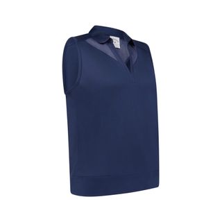 Callaway Womens Waist Length Mesh Detail SL Polo - Peacoat Callaway Womens Waist Length Mesh Detail SL Polo - Peacoat