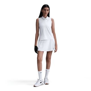Nike Womens Dri-Fit Victory SL Polo - White Nike Womens Dri-Fit Victory SL Polo - White