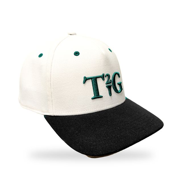 Tee2Green Cap - White/Black