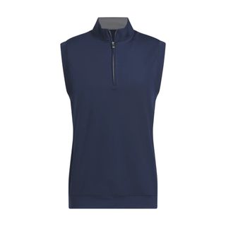 Adidas Mens Ultimate365 Classic 1/4-Zip Vest - Navy Adidas Mens Ultimate365 Classic 1/4-Zip Vest - Navy