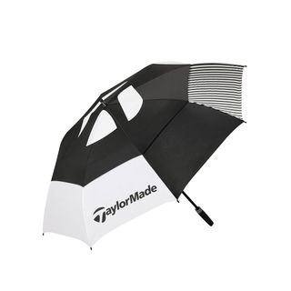 Taylormade Tour Double Canopy Umbrella 64"" - Black/White Taylormade Tour Double Canopy Umbrella 64"" - Black/White