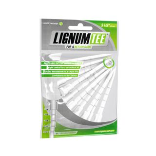 Lignum Tee 82mm White - 12-pack Lignum Tee 82mm White - 12-pack