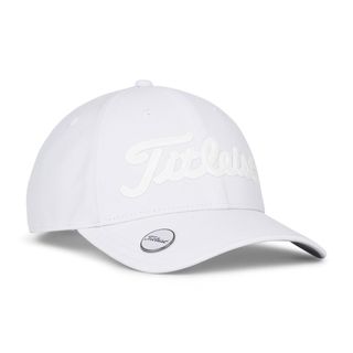 Titleist Players Performance Ball Marker Cap 2025 - White/White