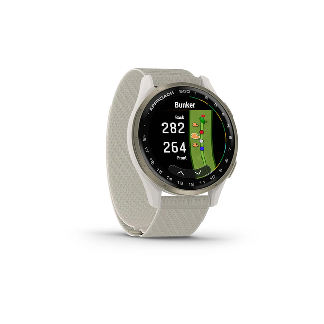 Garmin Approach S50 - Ivory Cream Gold