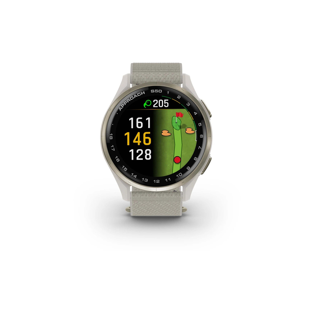 Garmin Approach S50 - Ivory Cream Gold