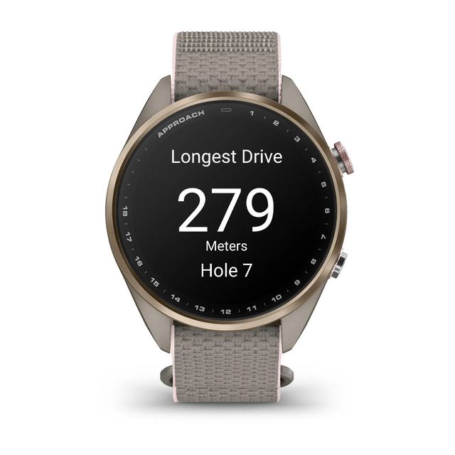 Garmin Approach S72 43mm - Gold/Pink