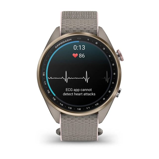 Garmin Approach S72 43mm - Gold/Pink