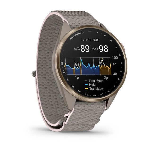 Garmin Approach S72 43mm - Gold/Pink