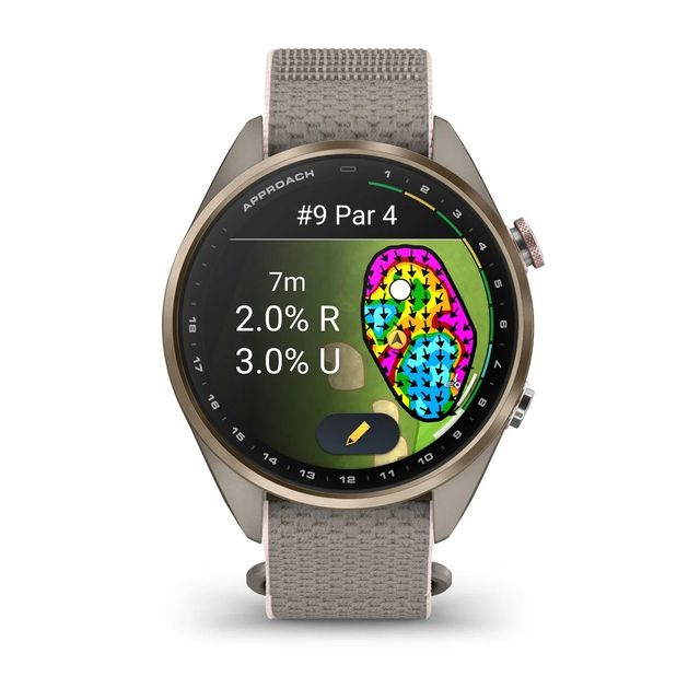 Garmin Approach S72 43mm - Gold/Pink