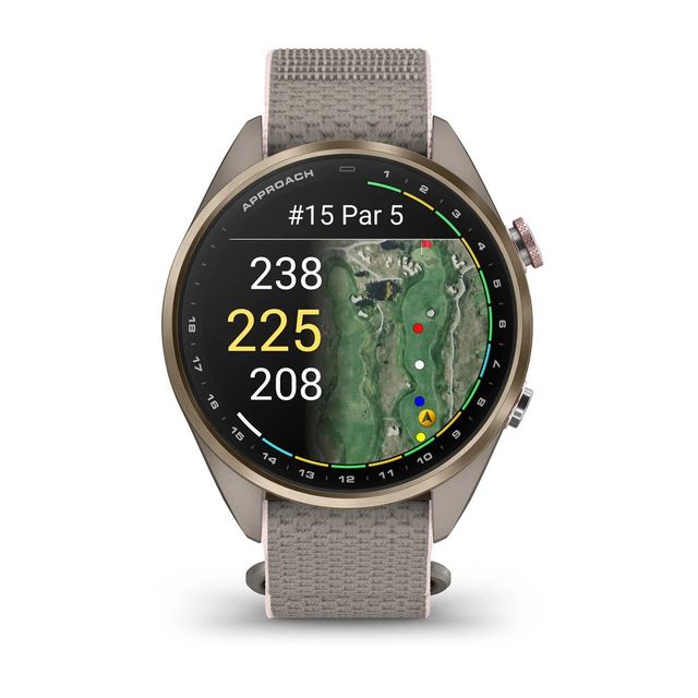 Garmin Approach S72 43mm - Gold/Pink