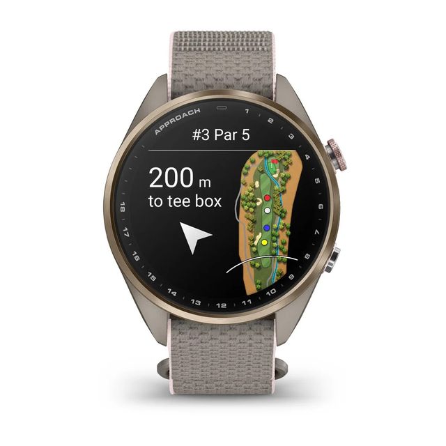 Garmin Approach S72 43mm - Gold/Pink
