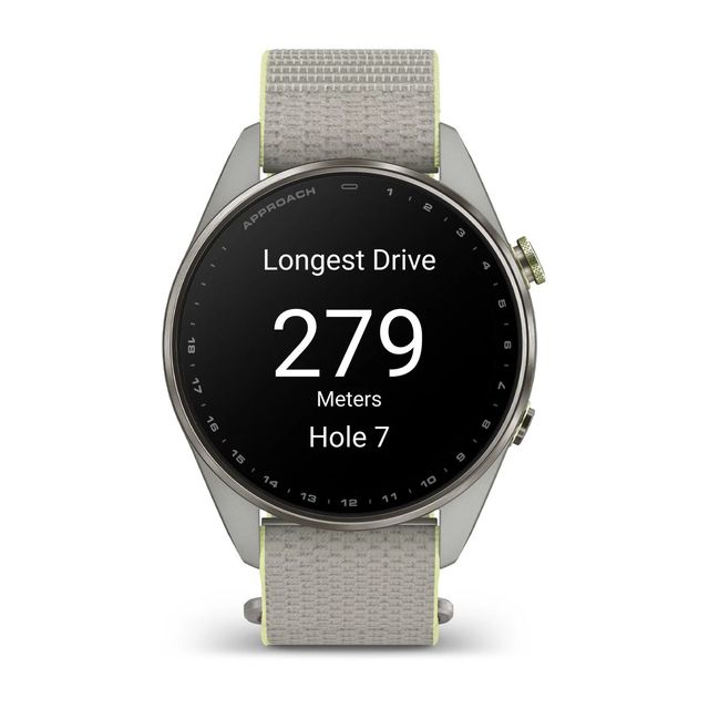 Garmin Approach S72 47mm - Silver/Lime