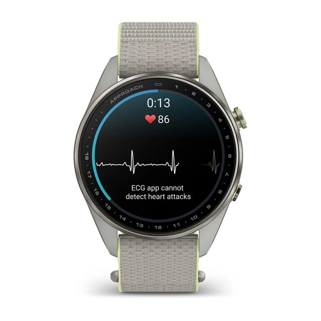 Garmin Approach S72 47mm - Silver/Lime
