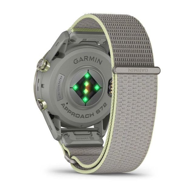 Garmin Approach S72 47mm - Silver/Lime