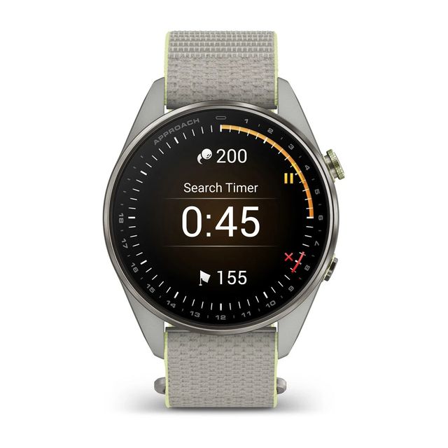 Garmin Approach S72 47mm - Silver/Lime