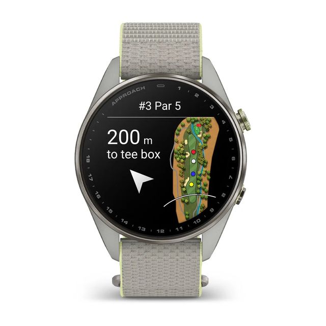 Garmin Approach S72 47mm - Silver/Lime