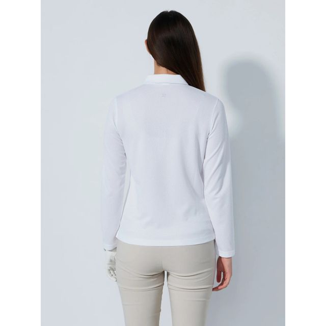 Daily Sports Peoria LS Polo Shirt - White