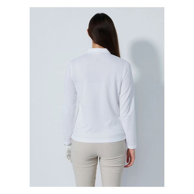 Daily Sports Peoria LS Polo Shirt - White