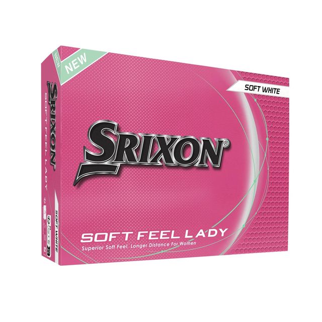 Srixon 2025 Soft Feel Lady - White