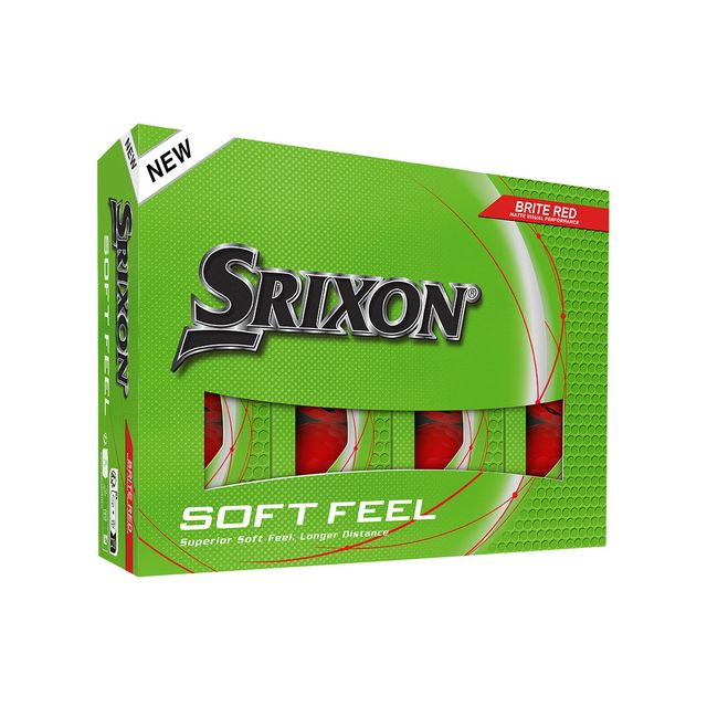 Srixon 2025 Soft Feel - Brite Red