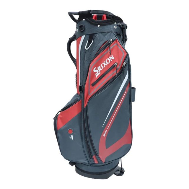 Srixon Saturday Standbag - Charcoal/Red