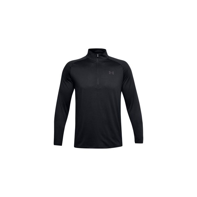 Under Armour Mens Tech 2.0 1/2 Zip - Black