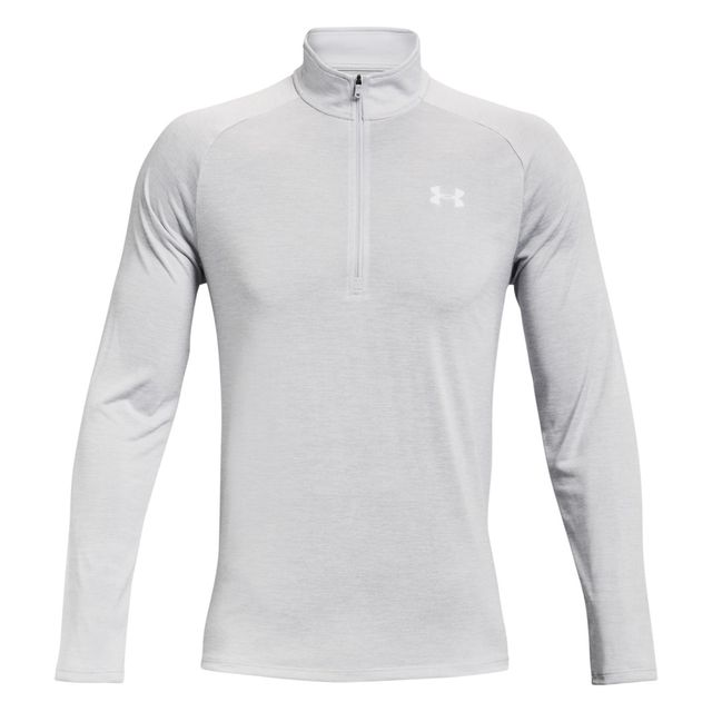 Under Armour Mens Tech 2.0 1/2 Zip - Halo Grey