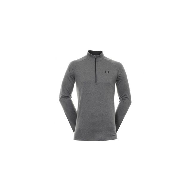 Under Armour Mens Tech 2.0 1/2 Zip - Carbon Heather
