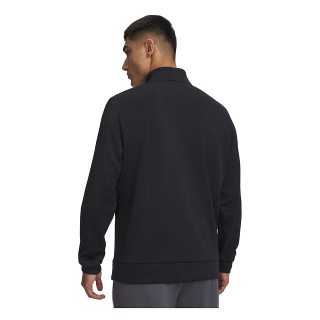 Under Armour Mens Fleece 1/4-Zip - Black