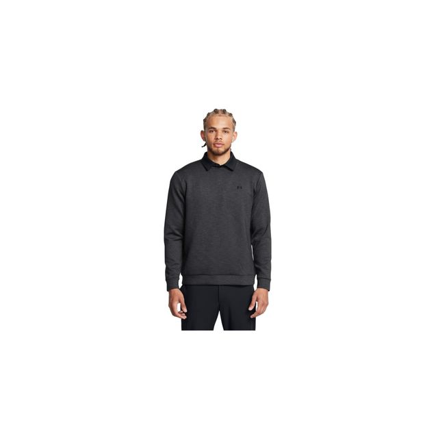 Under Armour Mens Drive Crew Neck Midlayer - Black