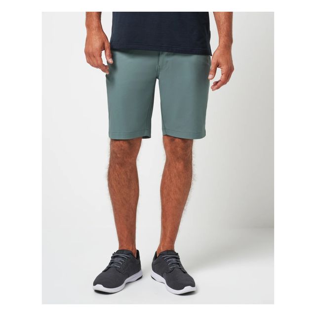 Travis Mathew Mens Wanderlust Short - Balsam Green