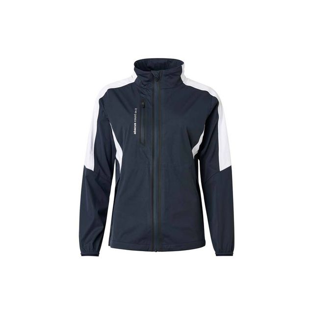 Abacus Lds Bounce Rain Jacket - Navy/White