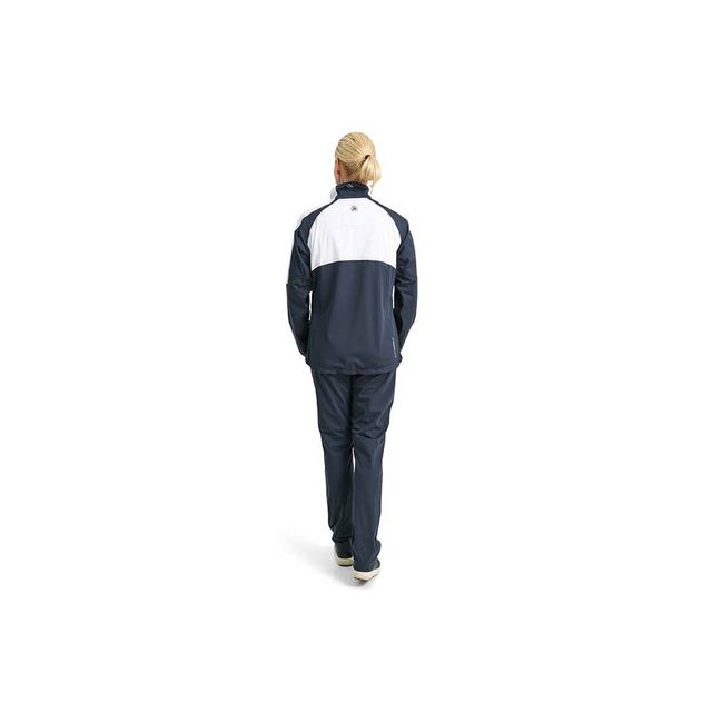 Abacus Lds Bounce Rain Jacket - Navy/White