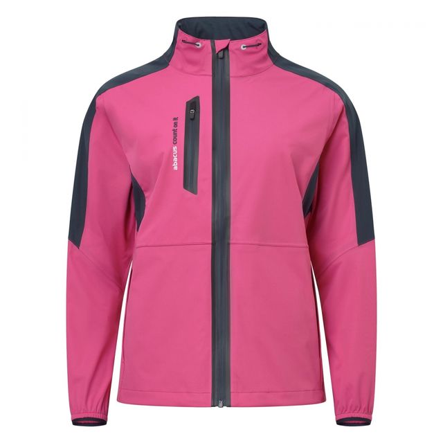 Abacus Lds Bounce Rain Jacket - Rose