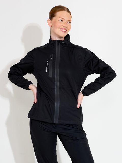 Abacus Lds Bounce Rain Jacket - Black