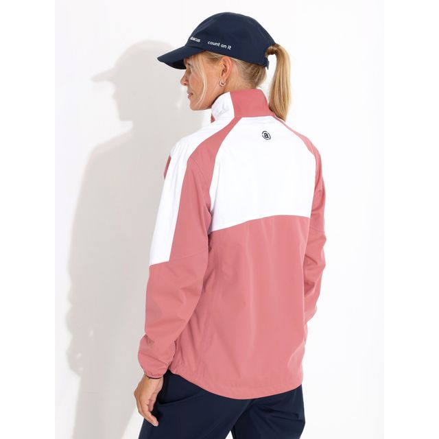Abacus Lds Bounce Rain Jacket - Dusty Rose