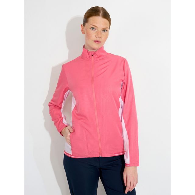 Abacus Lds Lanark Stretch Wind Jacket - Lipstick