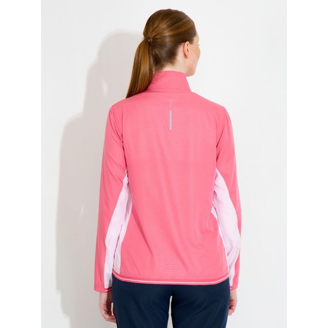 Abacus Lds Lanark Stretch Wind Jacket - Lipstick