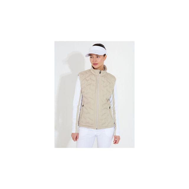 Abacus Lds Portrush Hybrid Vest - Light Sand