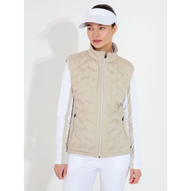 Abacus Lds Portrush Hybrid Vest - Light Sand